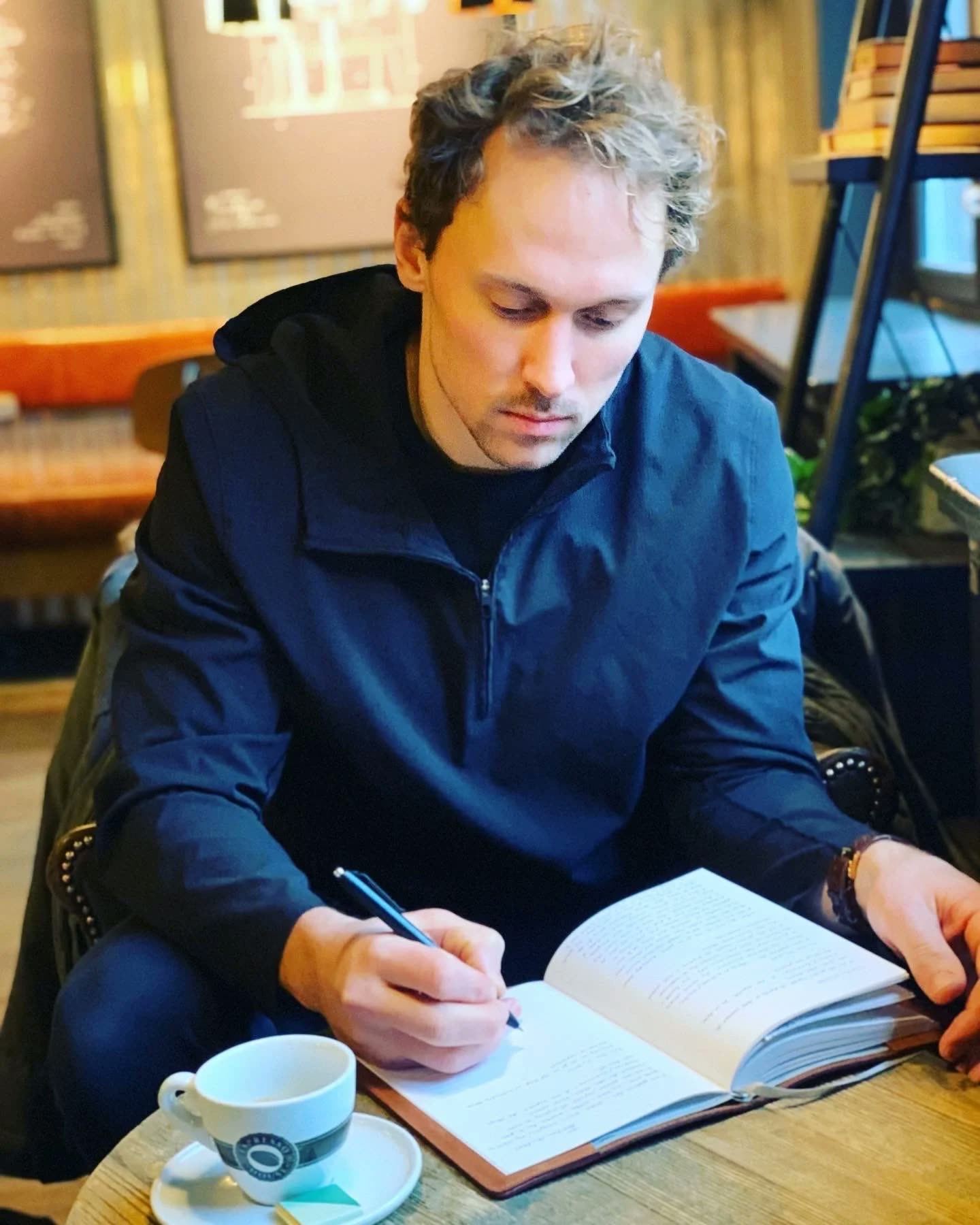 Journaling over coffee